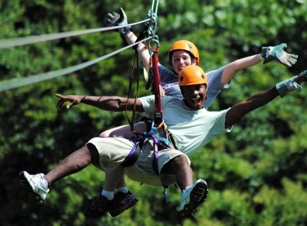 Zip Line Samana El Valle með hádegisverði á ströndinni